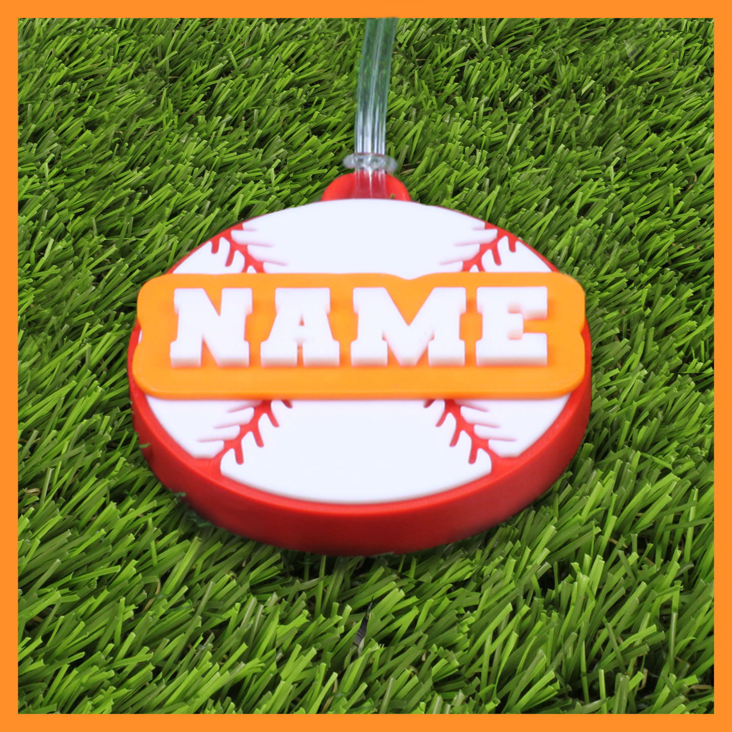 Baseball Bag Tag (Ball)