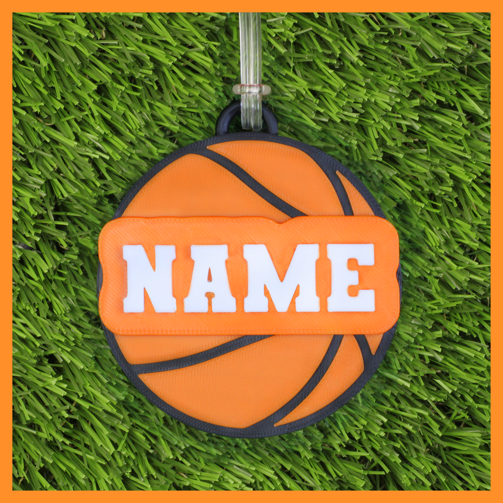 Basketball Bag Tag (Ball)