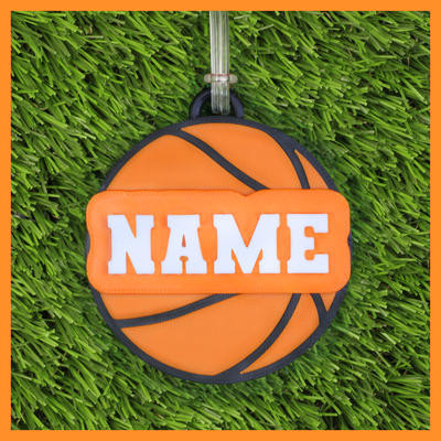 Basketball Bag Tag (Ball)