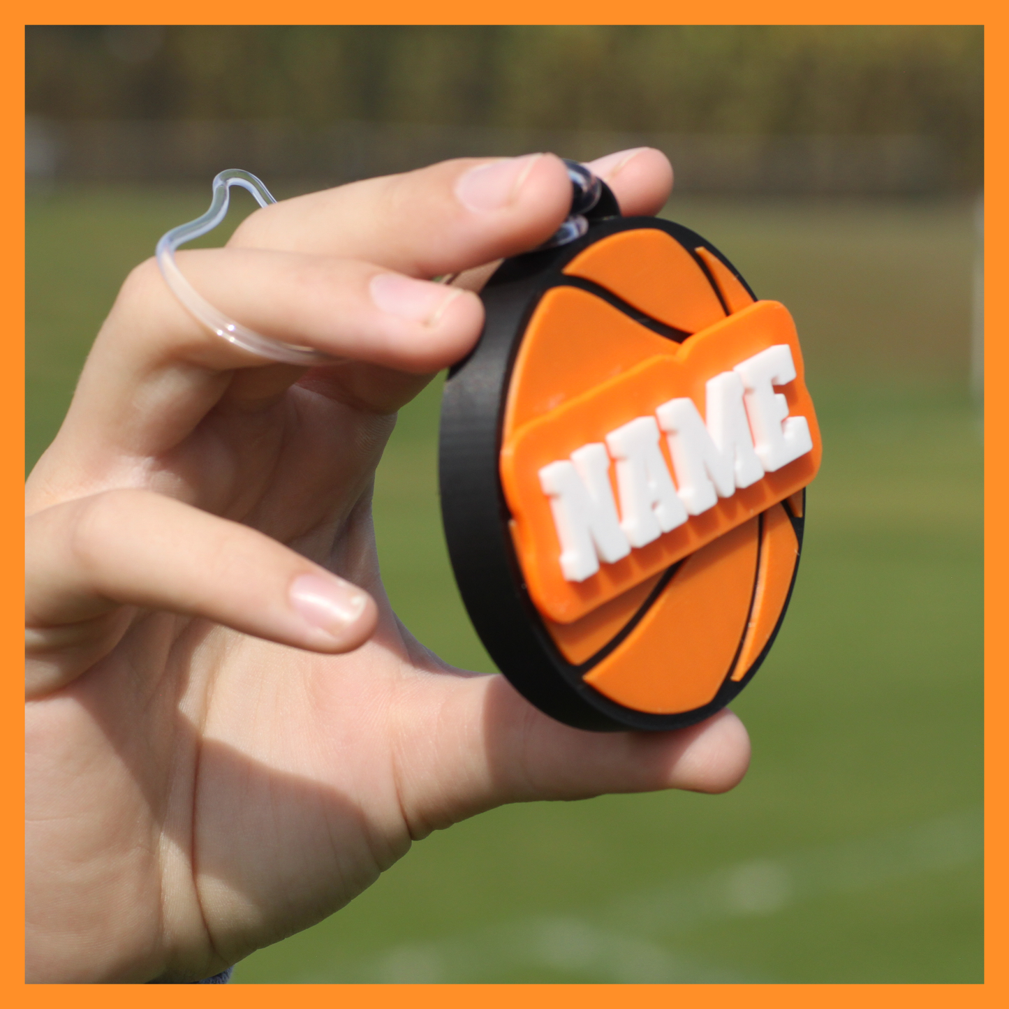 Basketball Bag Tag (Ball)