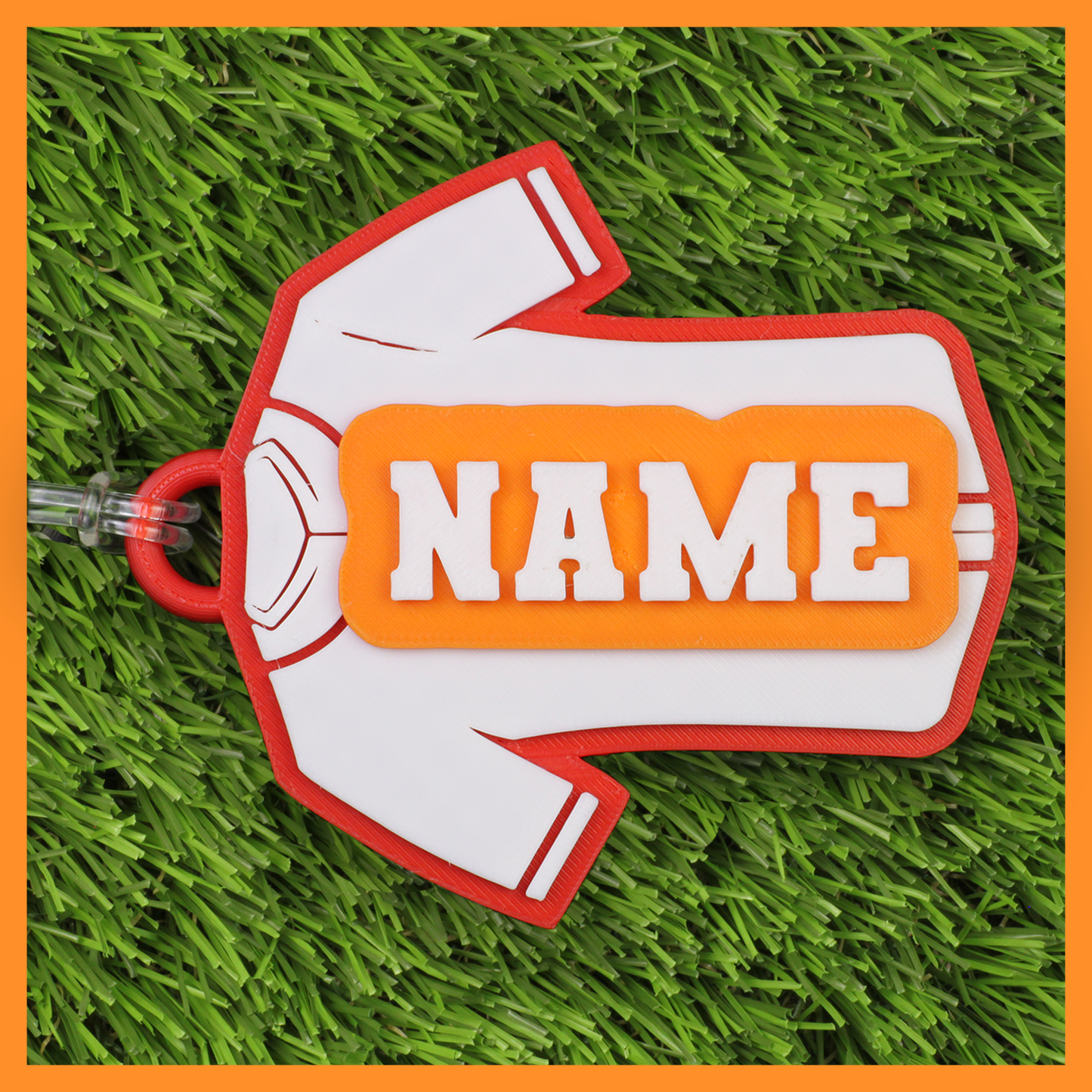 Baseball Bag Tag (Jersey)