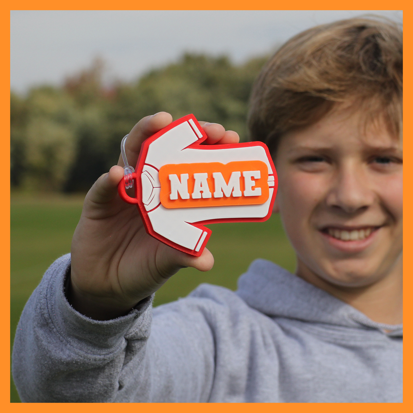 Baseball Bag Tag (Jersey)