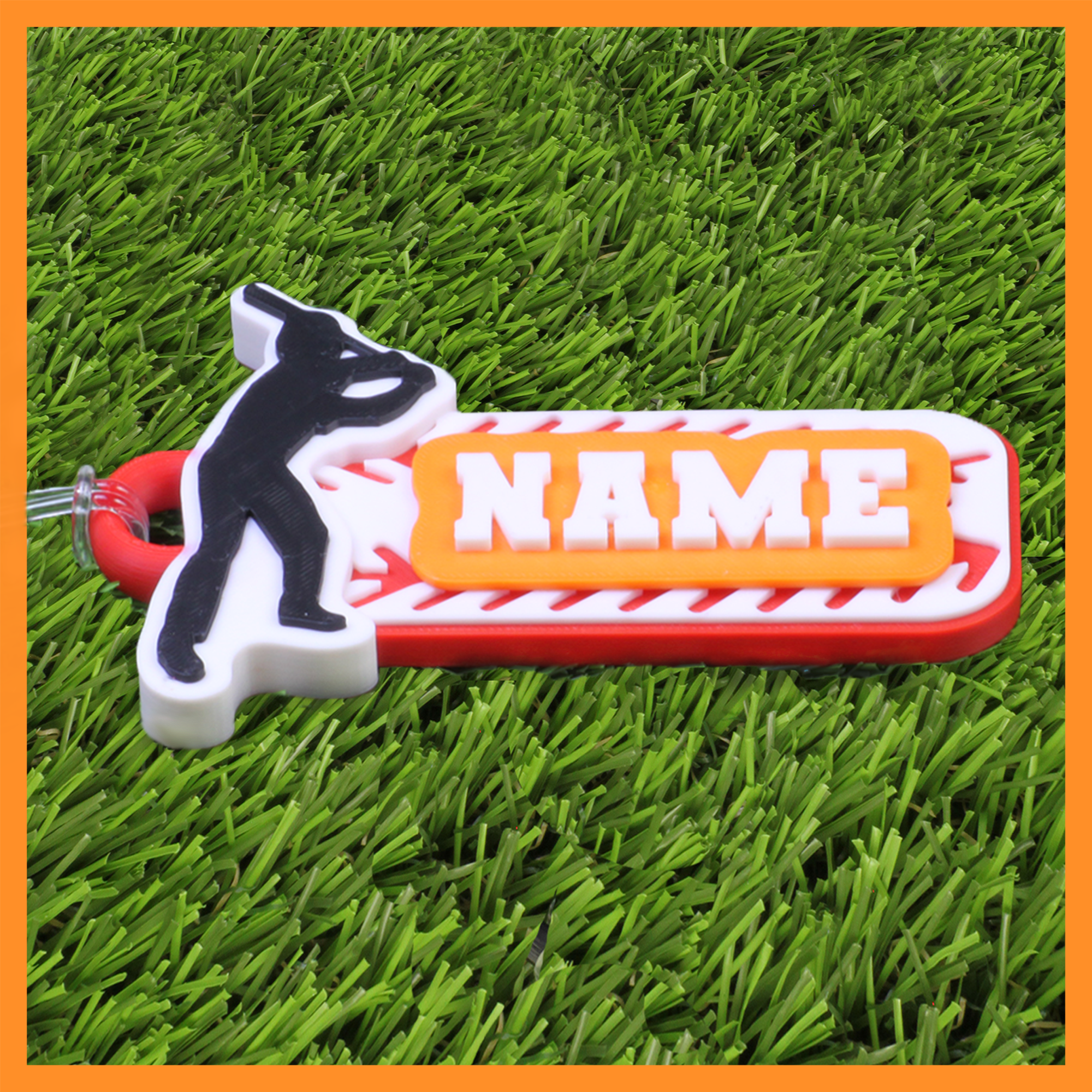 Baseball Bag Tag (Batter)