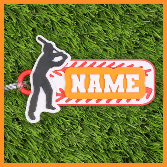 Baseball Bag Tag (Batter)