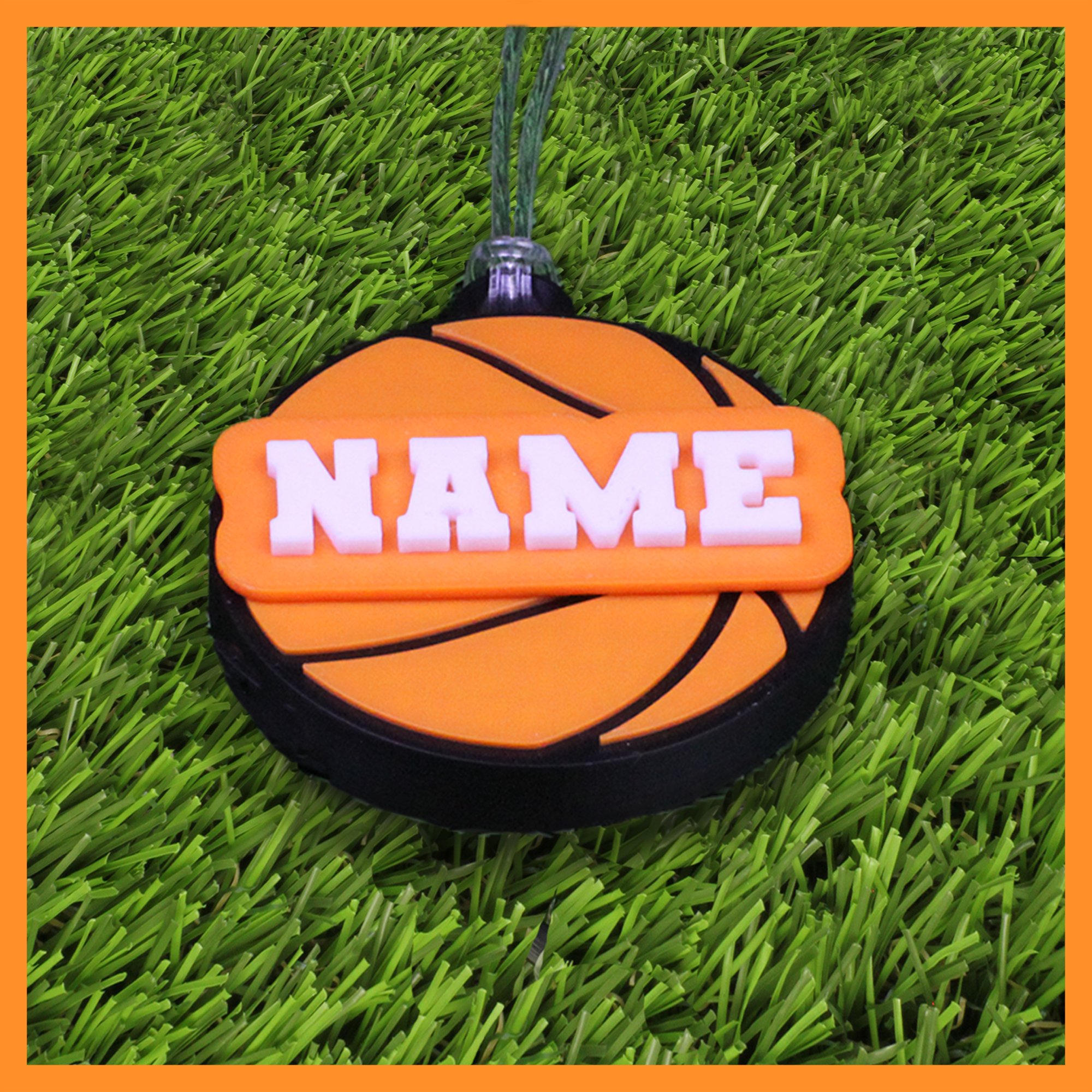 Basketball Bag Tag (Ball)