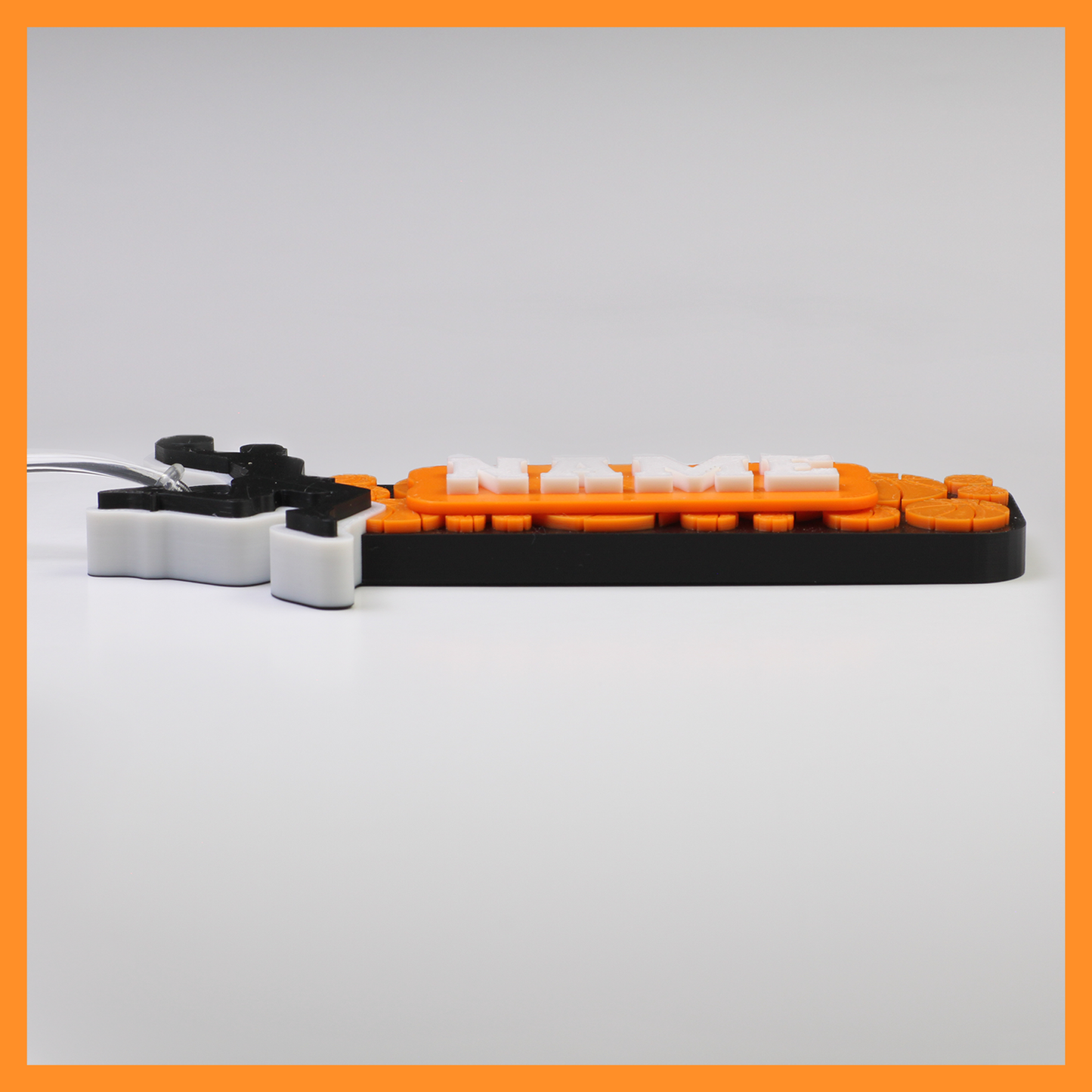 Basketball Bag Tag (Person Dunking)