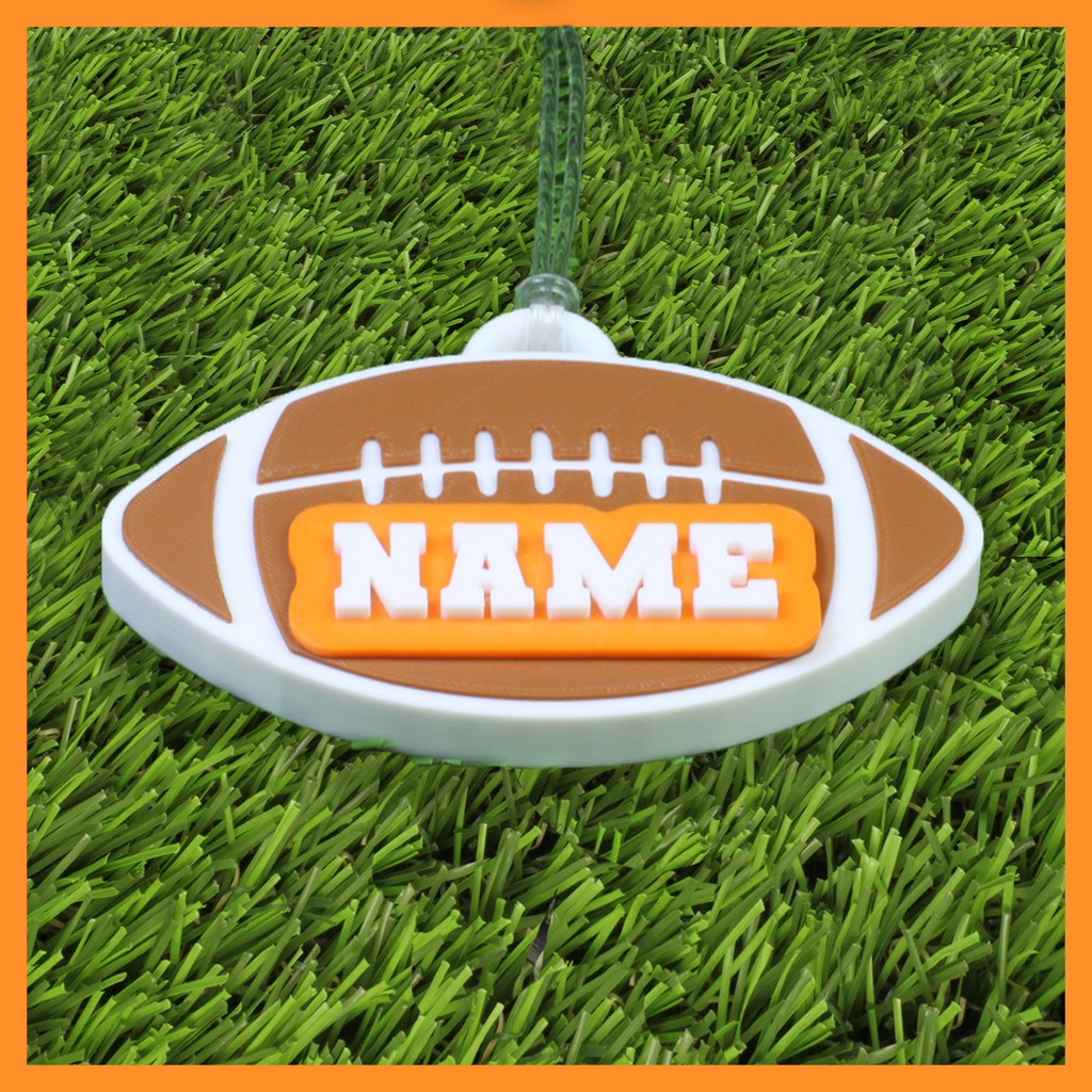 Football Bag Tag (Ball)