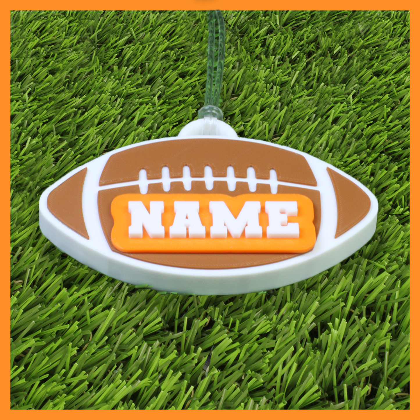 Football Bag Tag (Ball)