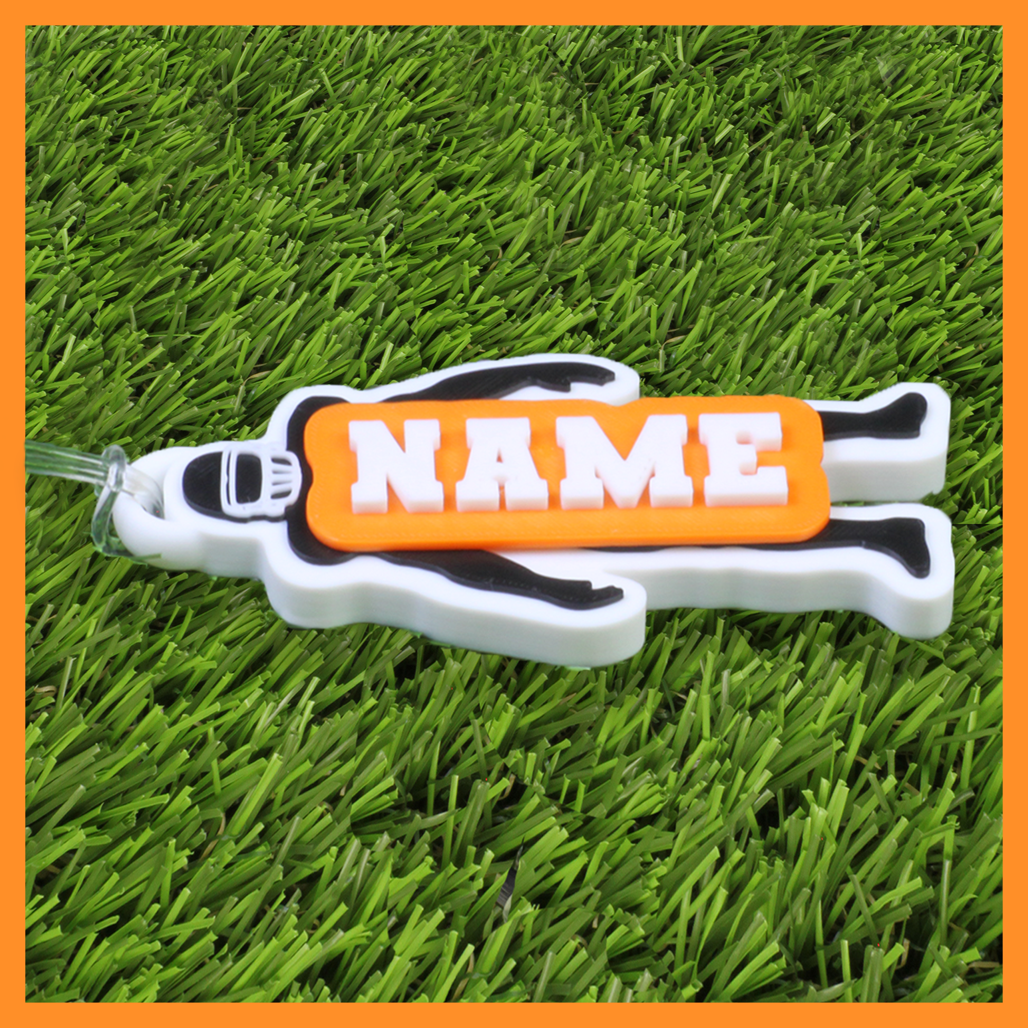Football Bag Tag (Player)
