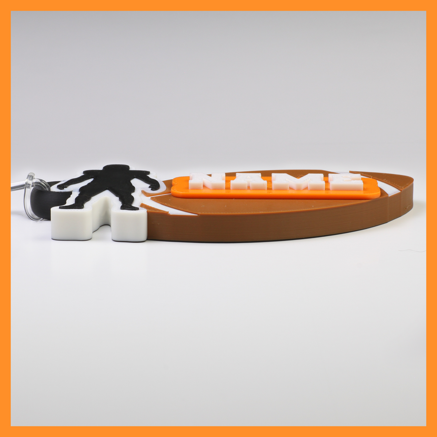 Football Bag Tag (Ball & Player)