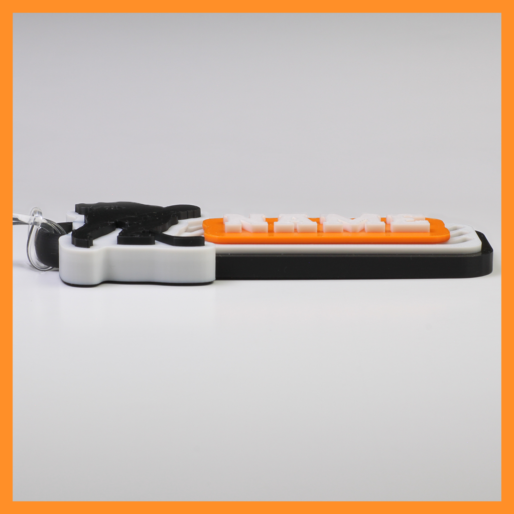 Ice Hockey Bag Tag (Player)