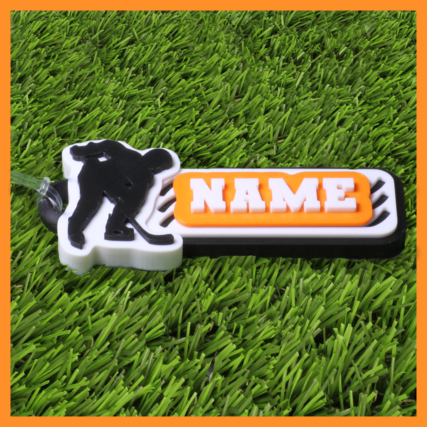 Ice Hockey Bag Tag (Player)
