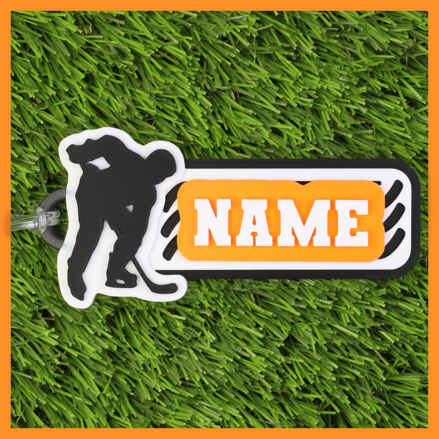 Ice Hockey Bag Tag (Player)