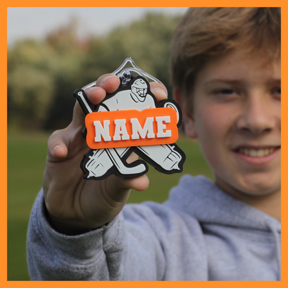 Ice Hockey Bag Tag (Goalie)