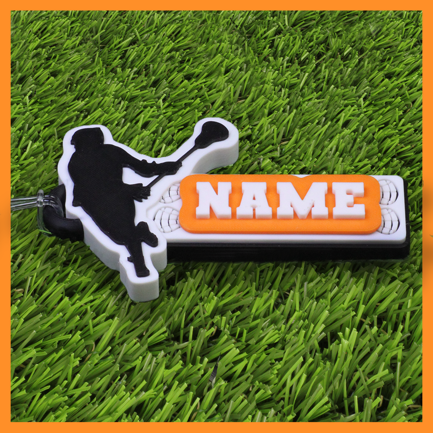 Lacrosse Bag Tag (Player)