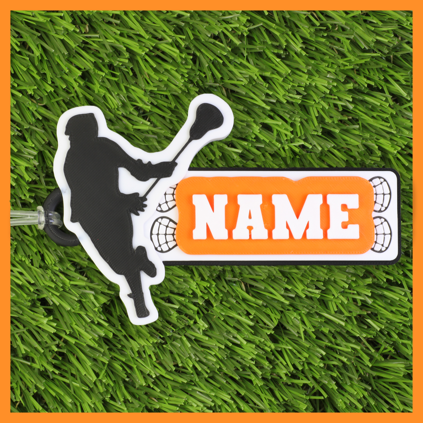 Lacrosse Bag Tag (Player)