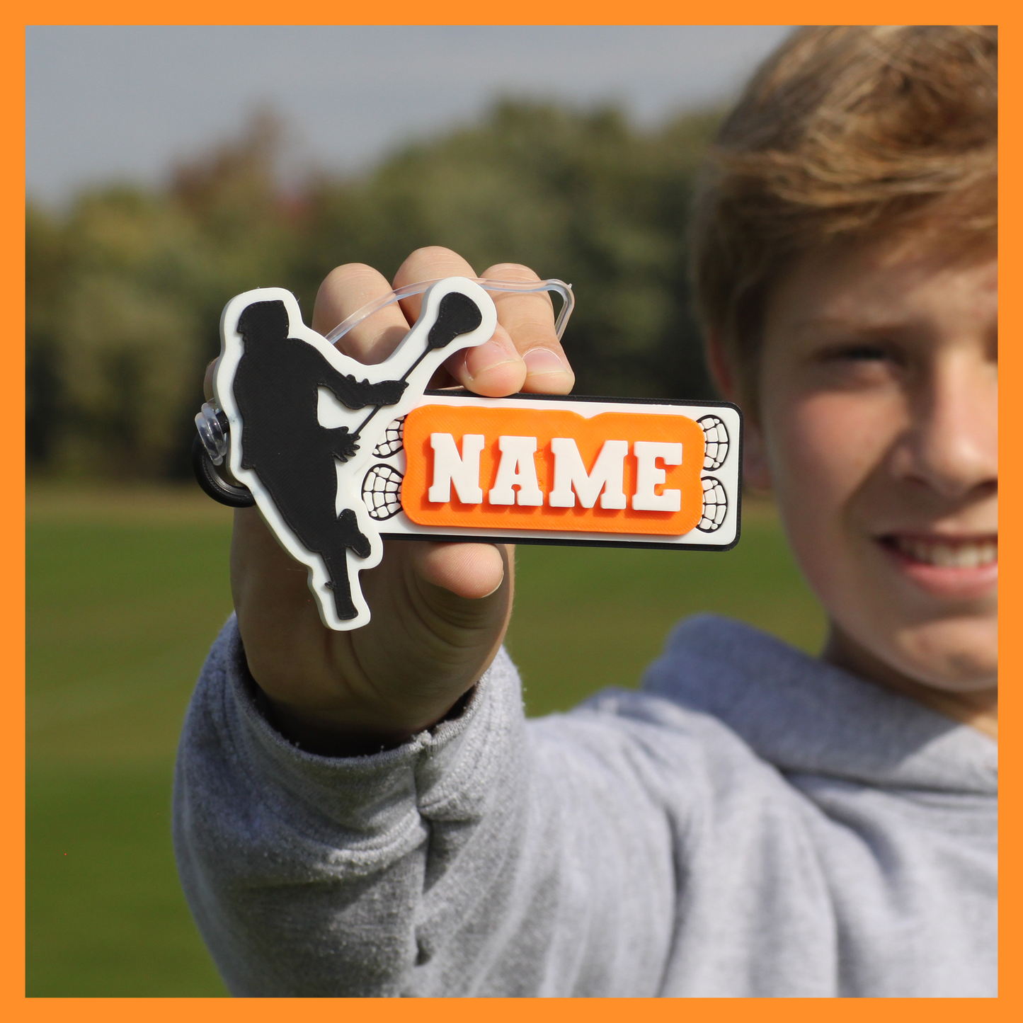 Lacrosse Bag Tag (Player)