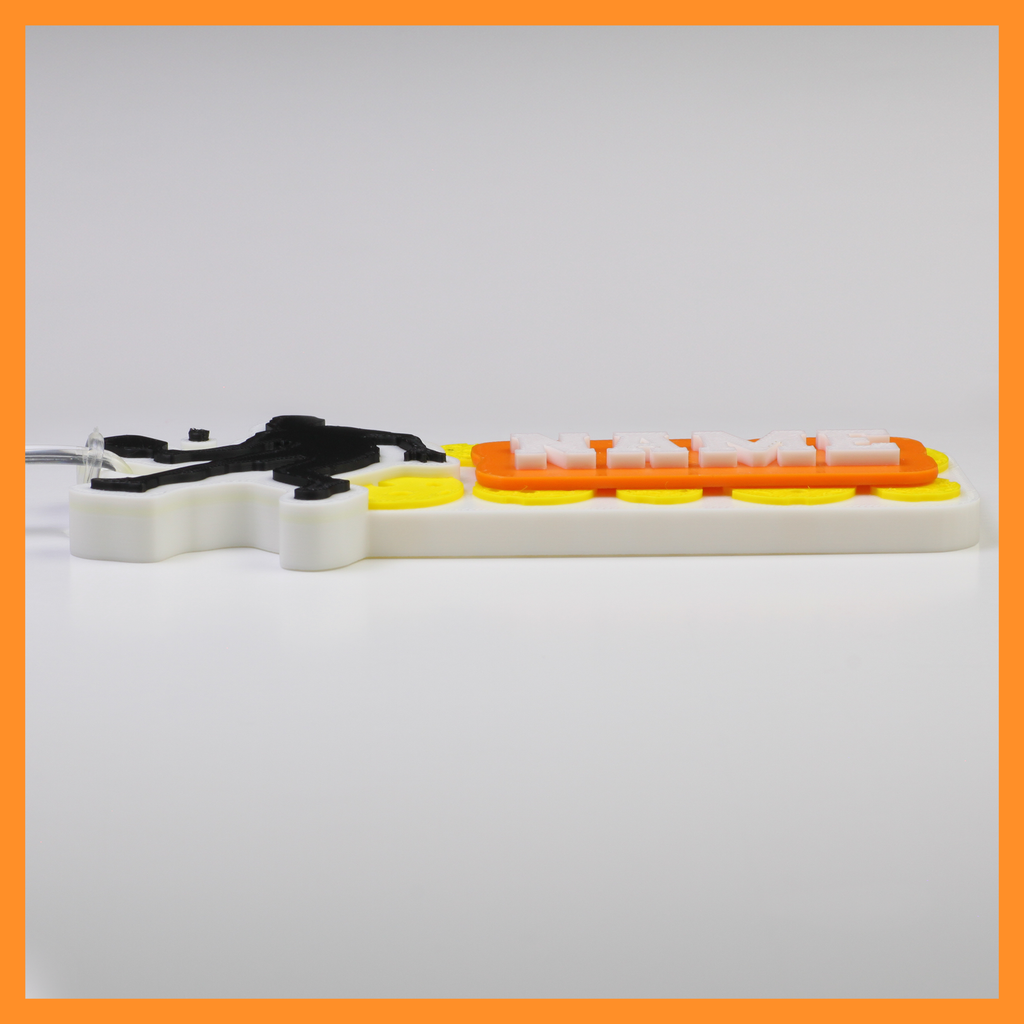 Pickle Ball Bag Tag (Player & Pickle Balls)