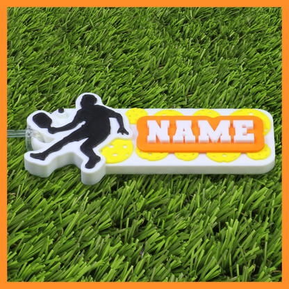 Pickle Ball Bag Tag (Player & Pickle Balls)