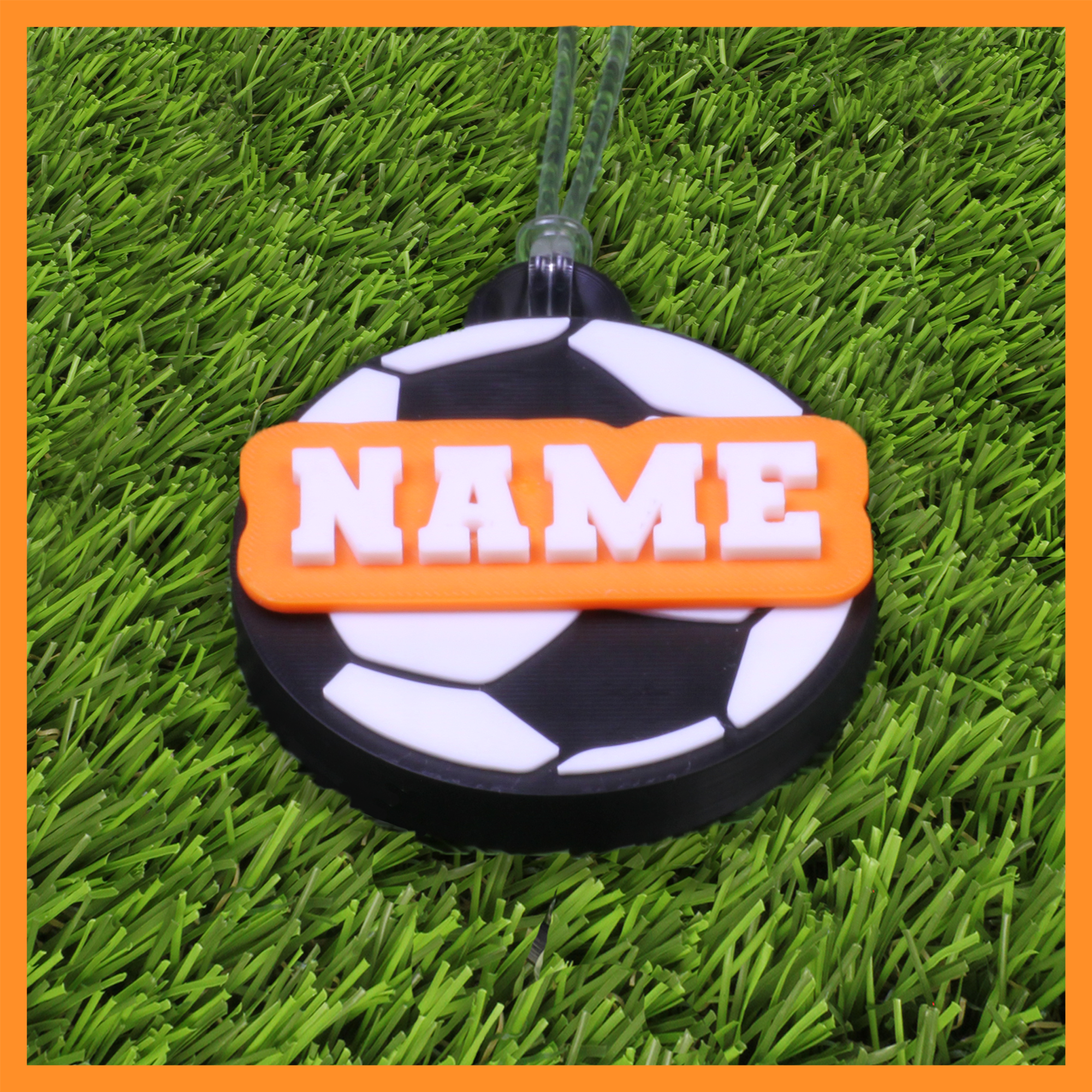 Soccer Bag Tag (Ball)
