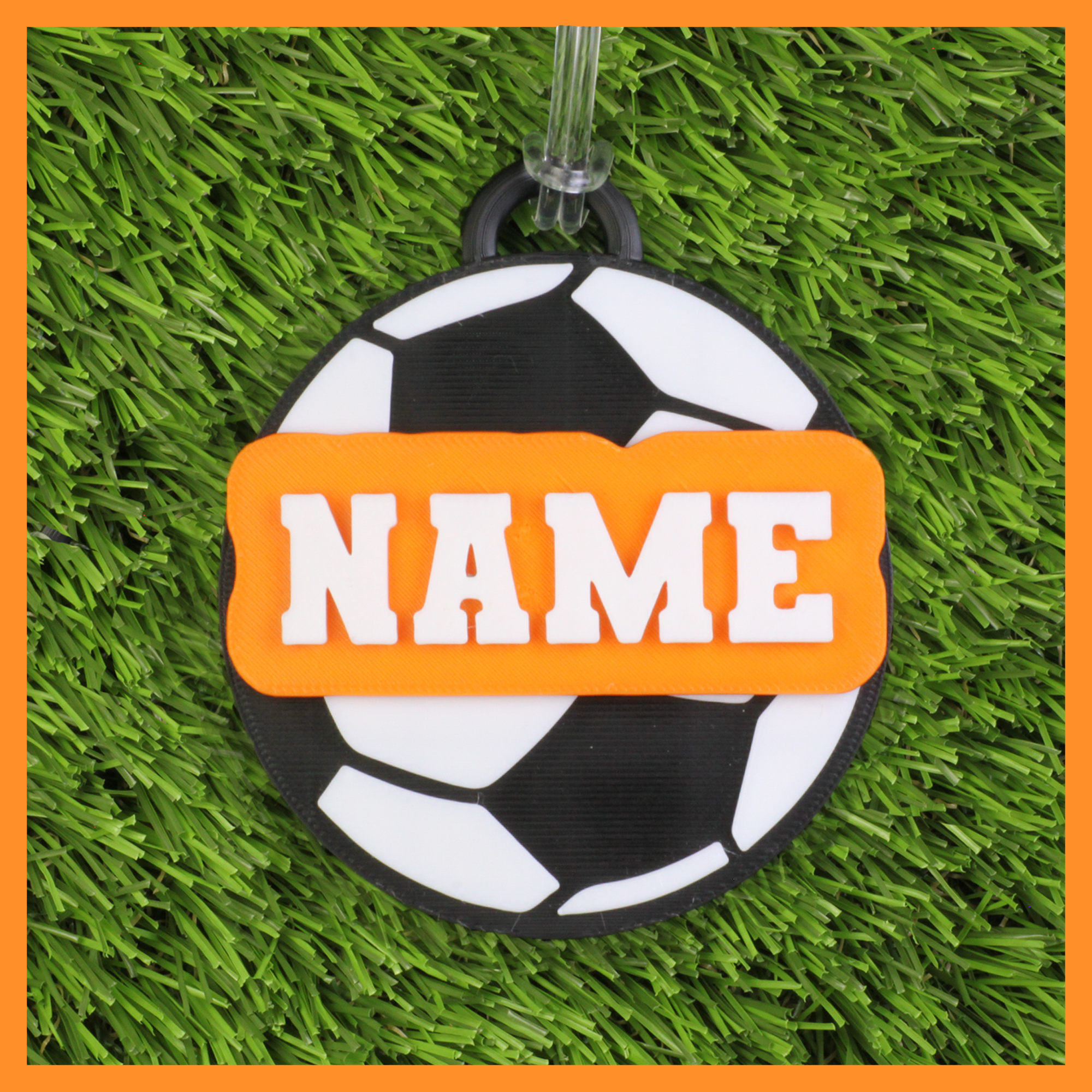Soccer Bag Tag (Ball)