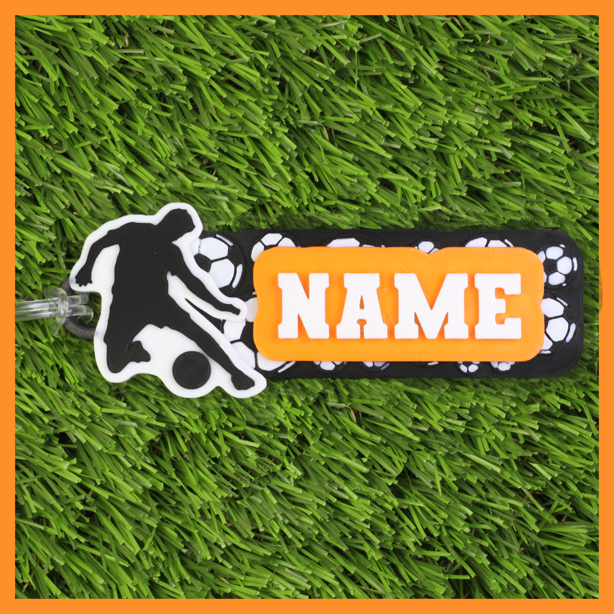 Soccer Bag Tag (Player)