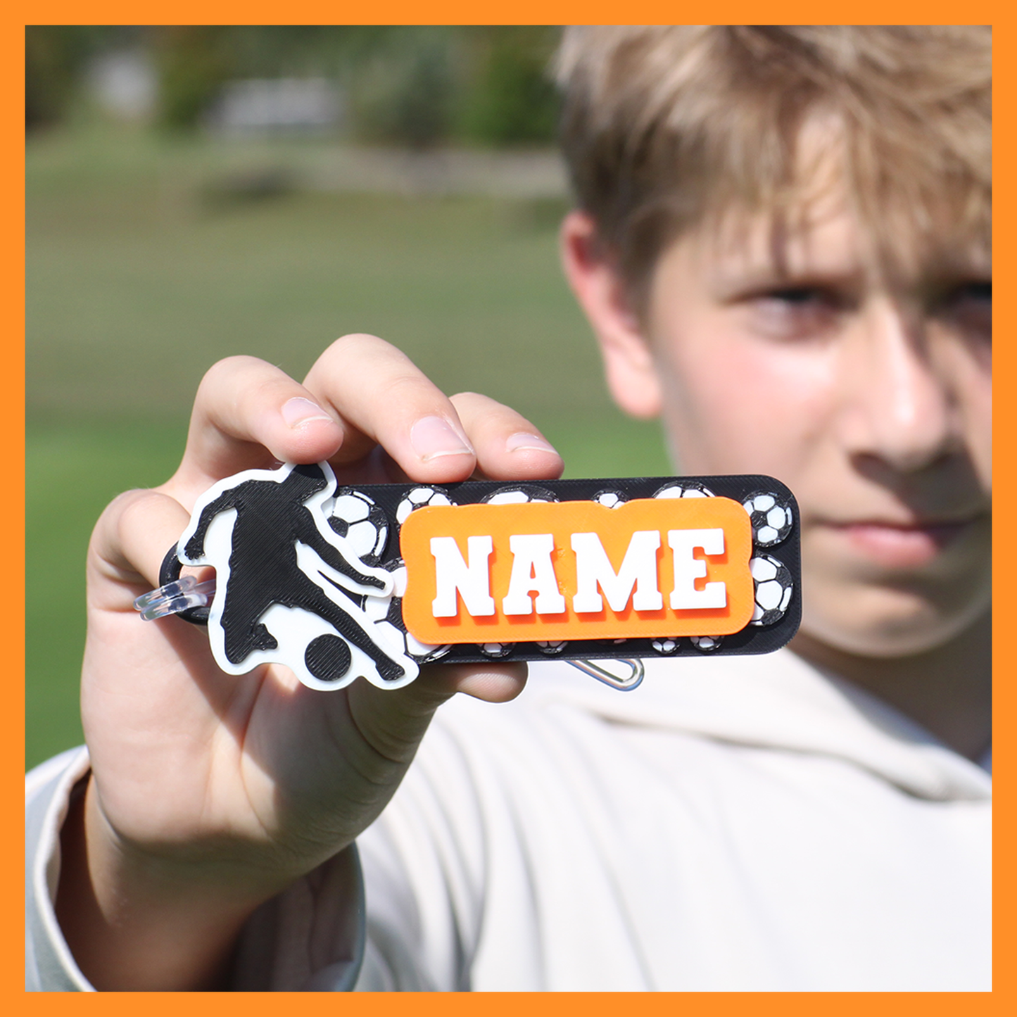 Soccer Bag Tag (Player)