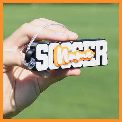 Soccer Bag Tag