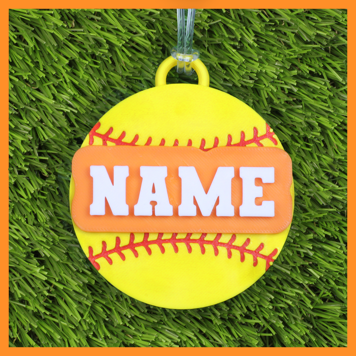 Softball Bag Tag (Ball)