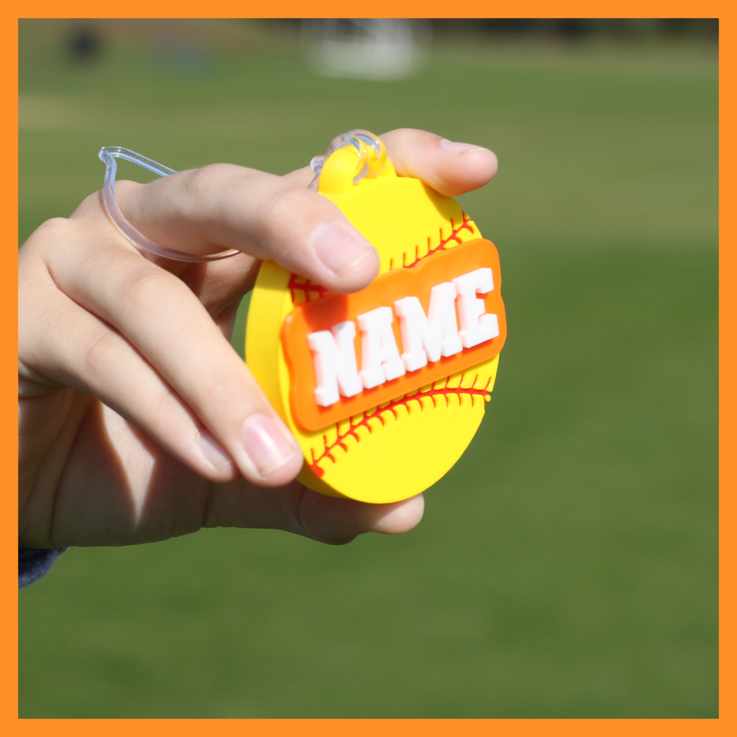 Softball Bag Tag (Ball)