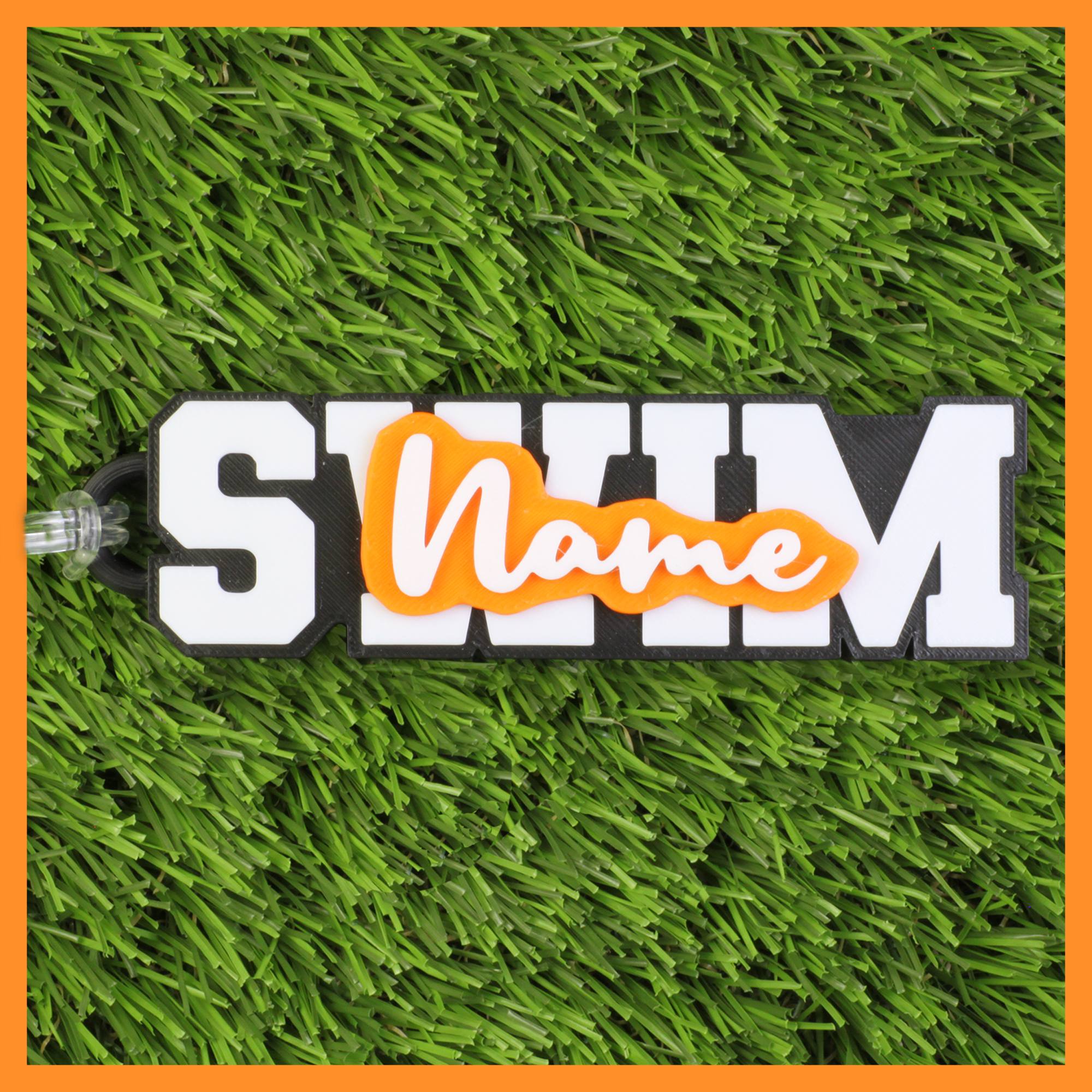 Swim Bag Tag (Word)
