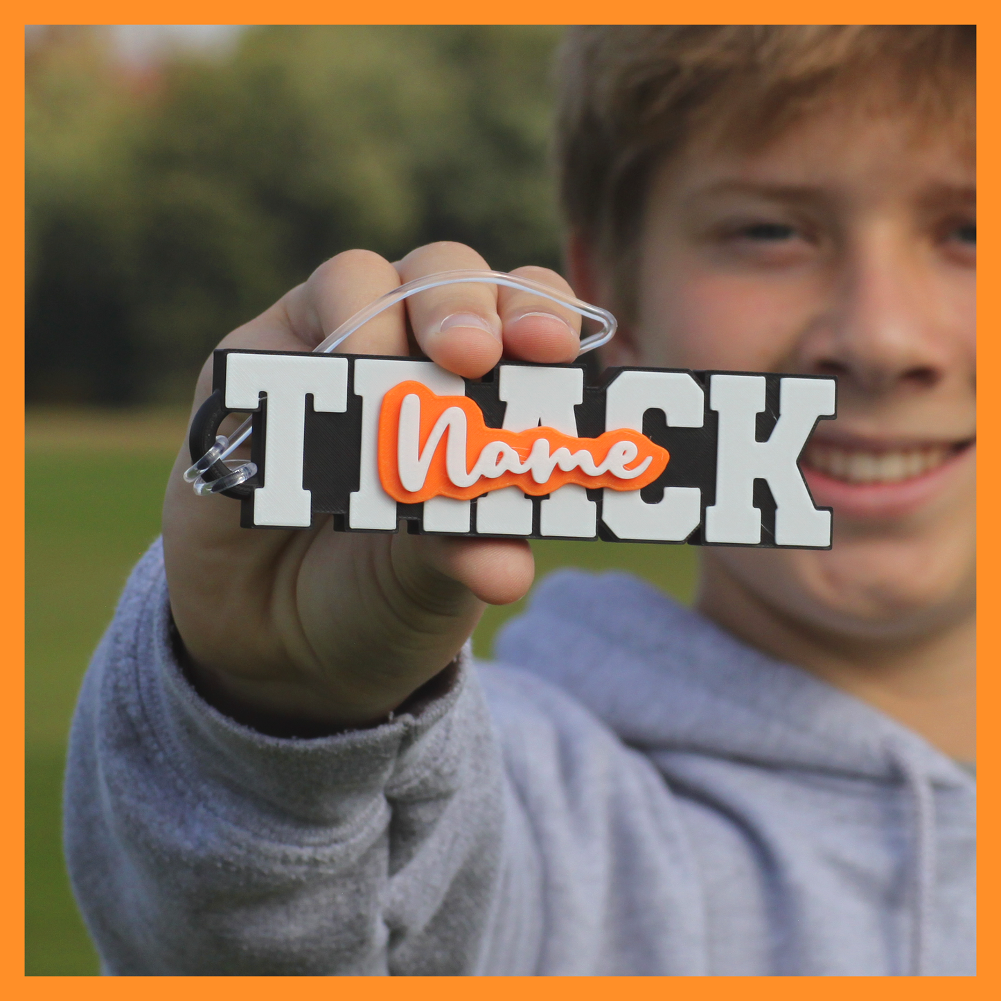 Track Bag Tag (Word)