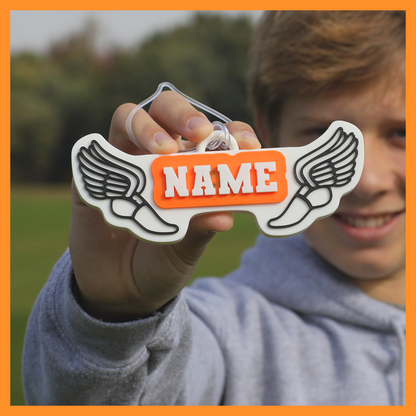 Track Bag Tag (Wings)