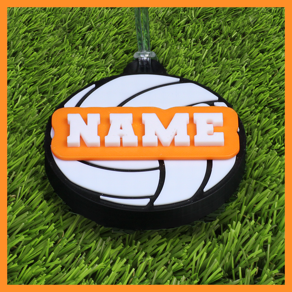 Volleyball Bag Tag (ball)