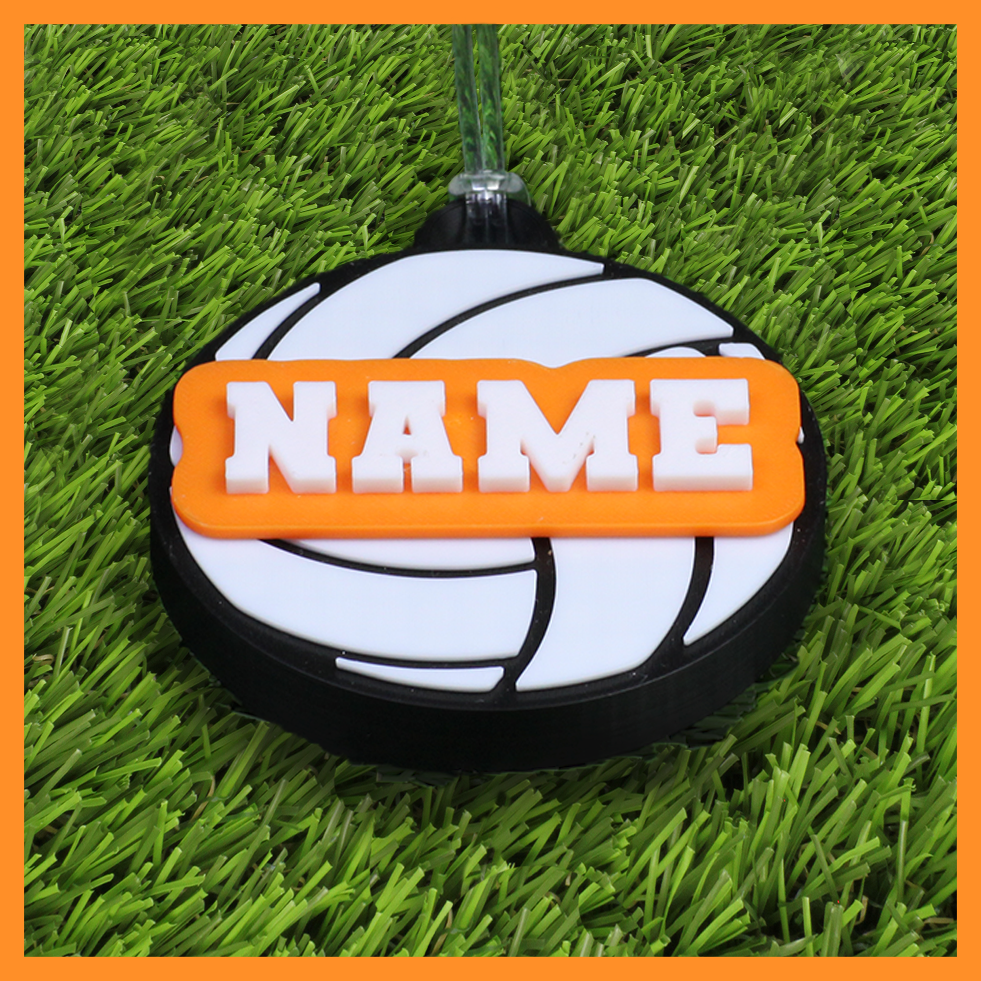Volleyball Bag Tag (ball)