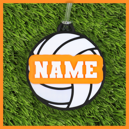 Volleyball Bag Tag (ball)