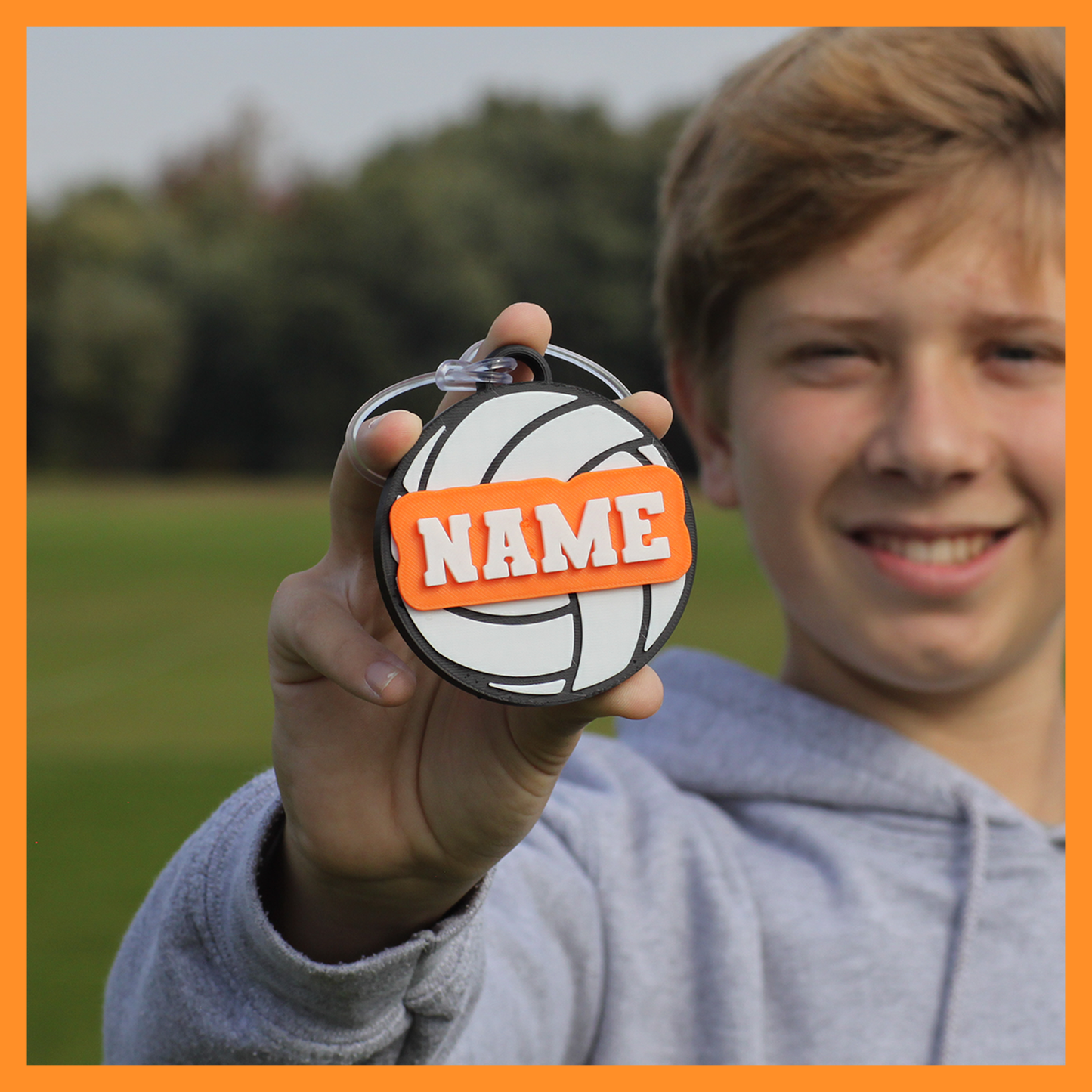 Volleyball Bag Tag (ball)