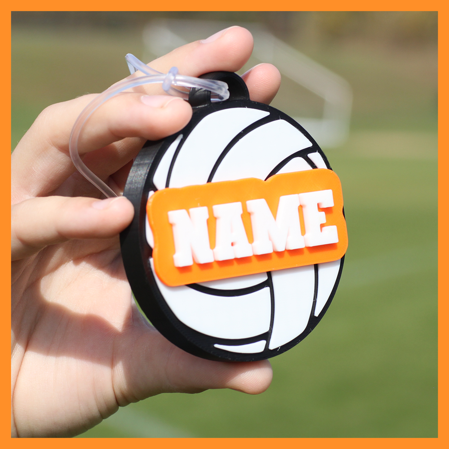 Volleyball Bag Tag (ball)