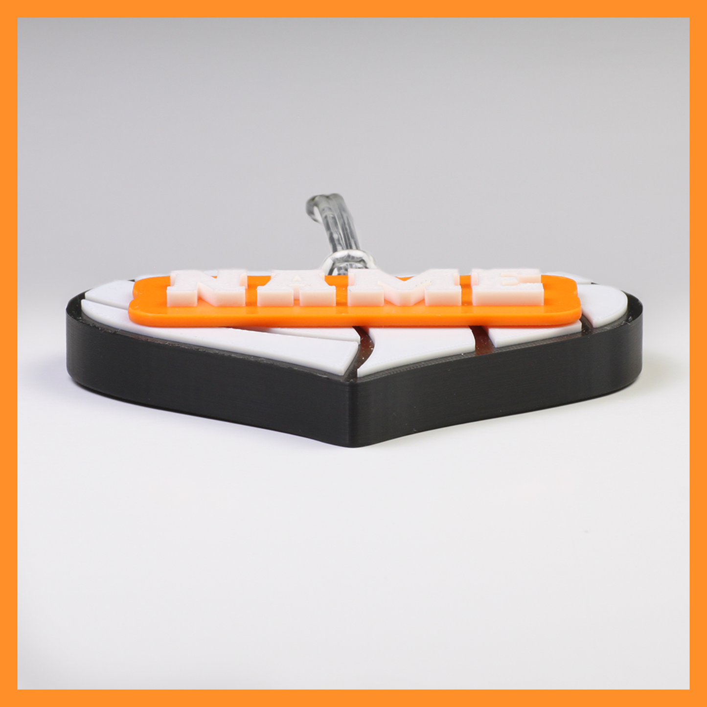 Volleyball Bag Tag (Heart)