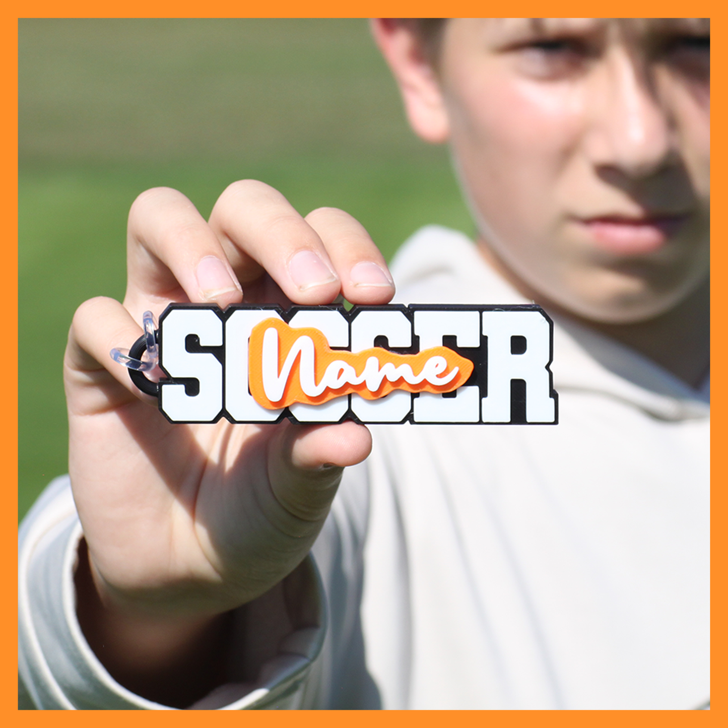 Soccer Bag Tag